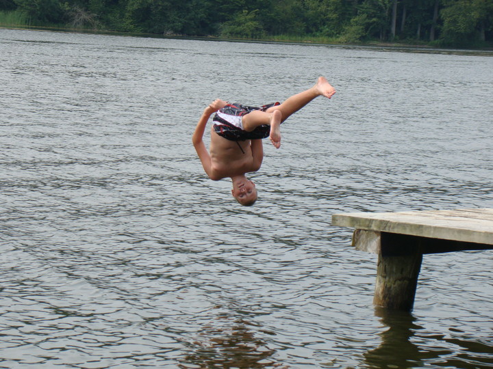 skok do wody (Sierpień 2010)