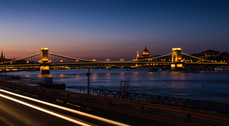 Budapeszt. Most Łańcuchowy.