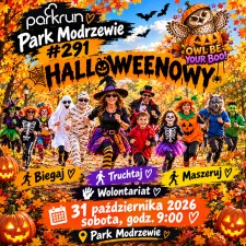 parkrun Park Modrzewie #291 - HALLOWEENOWY!