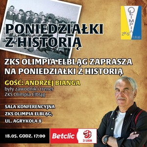 Poniedziałki z historią. Gościem Andrzej Bianga