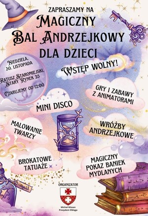 Magiczny Bal Andrzejkowy dla Dzieci