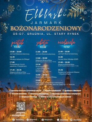 Tak ma wyglądać bożonarodzeniowy jarmark w Elblągu