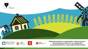 Reymontowscy Chłopi na dziedzińcu Biblioteki
