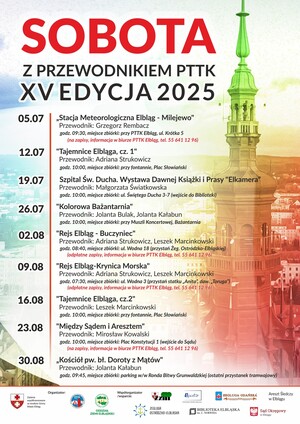 Tajemnice Elbląga z przewodnikiem PTTK