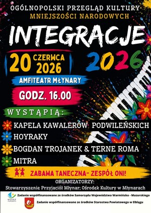 Integracje 2026 - święto muzyki, tradycji i spotkania kultur w Młynarach