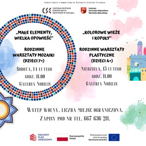 Rodzinne warsztaty plastyczne inspirowane sztuką sakralną w CSE „Światowid"