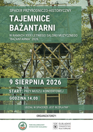 Zapraszamy na spacer "Tajemnice Bażantarni"