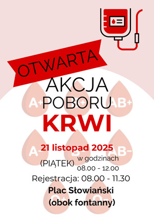 Krwiobus na placu Słowiańskim