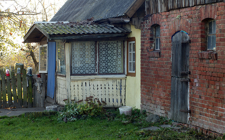 Fragment budynku Tropy Elbląskie