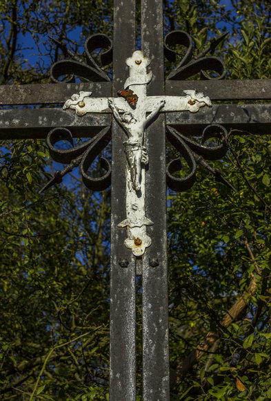 Przydrożny krzyż (Wrzesień 2016)