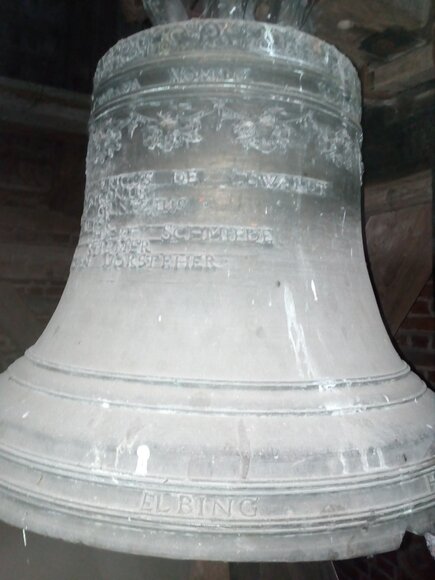 Dzwon w kościele Najświętszego Serca Pana Jezusa w Jelonkach