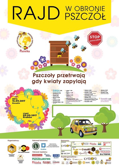 Elbląg, Rajd „Maluchów” w obronie pszczół zawita do Elbląga Elbląg, Rajd „Maluchów” w obronie pszczół zawita do Elbląga