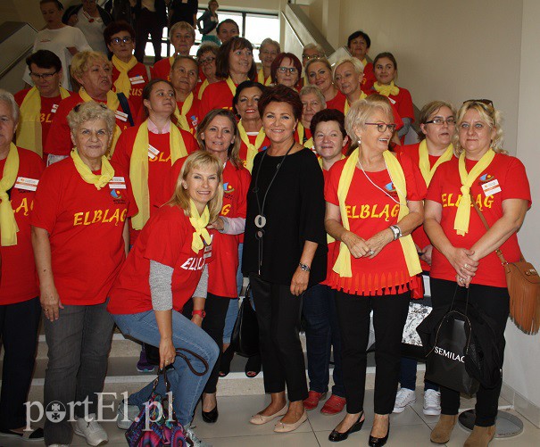 Elbląg, Elblążanki, wraz z Jolaną Kwaśniewską, na tegorocznym Kongresie Kobiet w Poznaniu
