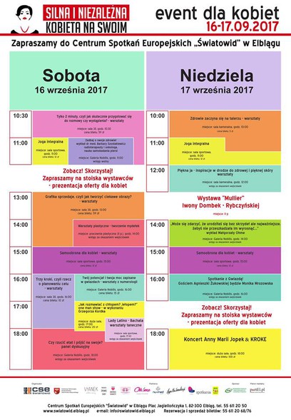 Elbląg, Przyjdź na wydarzenie "Silna i niezależna. Kobieta na swoim" Elbląg, Przyjdź na wydarzenie "Silna i niezależna. Kobieta na swoim"