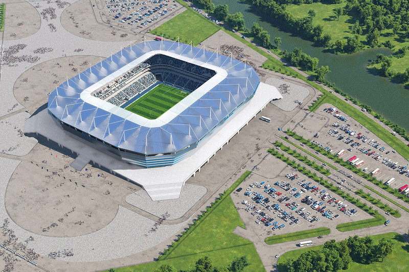 Elbląg, Tak będzie wyglądał stadion w Kaliningradzie