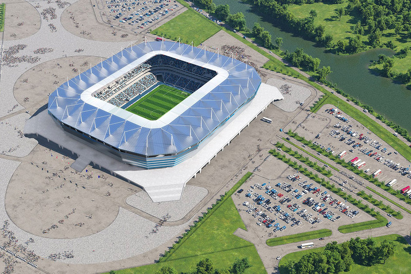 Elbląg, Tak będzie wyglądał stadion w Kaliningradzie Elbląg, Tak będzie wyglądał stadion w Kaliningradzie