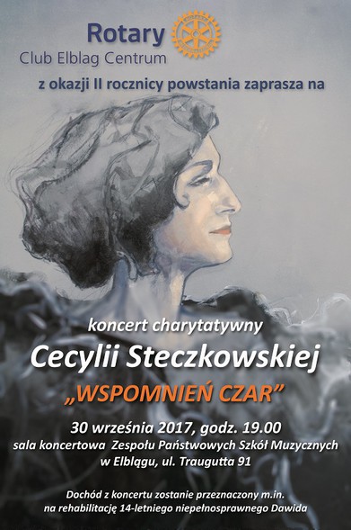 Elbląg, Cecylia Steczkowska zaśpiewa dla niepełnosprawnego Dawida Elbląg, Cecylia Steczkowska zaśpiewa dla niepełnosprawnego Dawida
