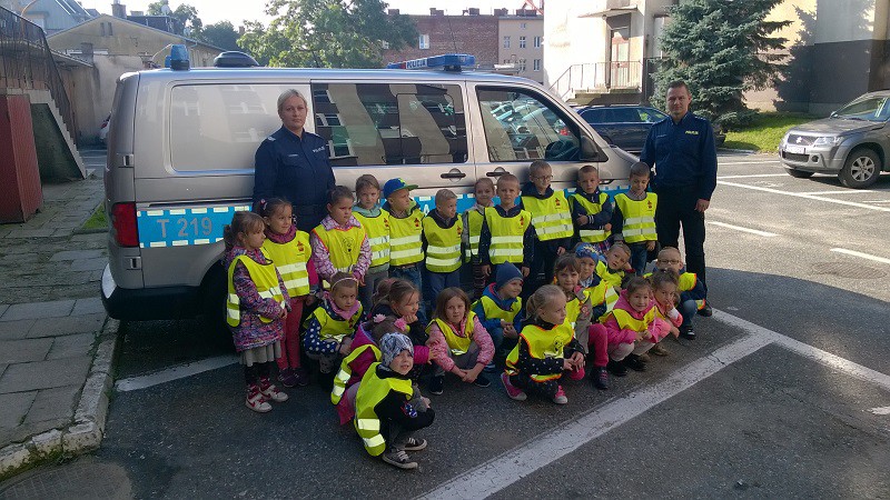 Elbląg, Niebieski tydzień – dzieci poznają pracę policjantów