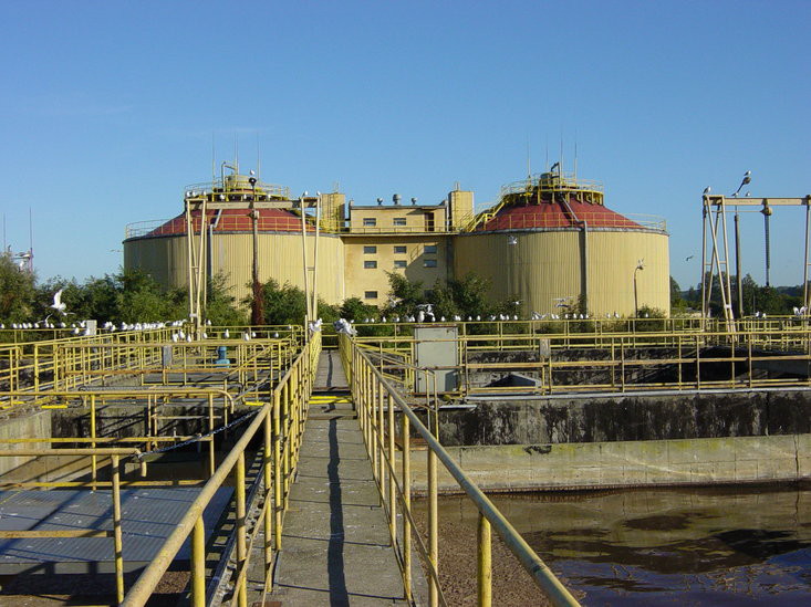 Elbląg, Oczyszczalnia ścieków przy ul. Mazurskiej