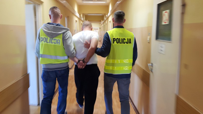 Elbląg, 42-latek został zatrzymany przez policję