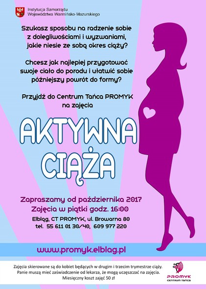 Elbląg, Jesteś w ciąży? Zadbaj o aktywność Elbląg, Jesteś w ciąży? Zadbaj o aktywność