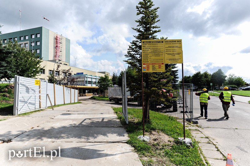 Elbląg, Remont SOR spowoduje zmiany w organizacji ruchu na terenie szpitala przy ul. Królewieckiej Elbląg, Remont SOR spowoduje zmiany w organizacji ruchu na terenie szpitala przy ul. Królewieckiej