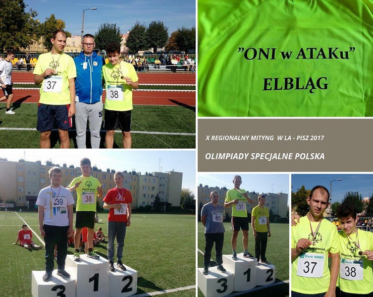 Elbląg, "Złoci" Michał Weroński i Mirosław Kostka