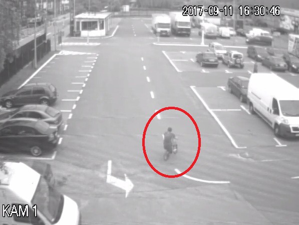 Elbląg, Potrącił rowerem kobietę i odjechał