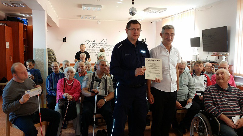 Elbląg, Z seniorami o bezpieczeństwie Elbląg, Z seniorami o bezpieczeństwie
