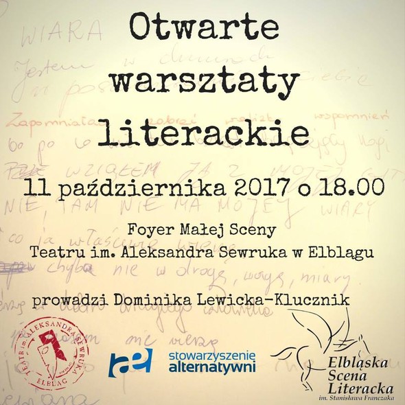 Elbląg, Otwarte warsztaty literackie