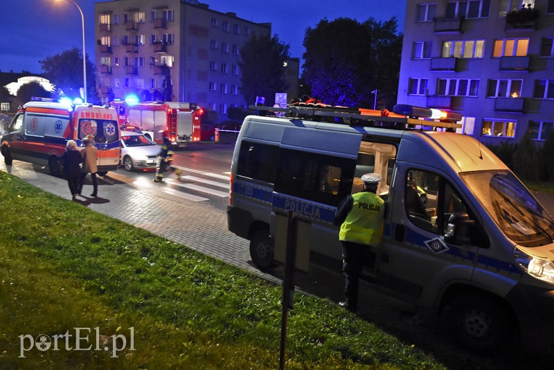 Elbląg, Taksówkarz potrącił 80-latka