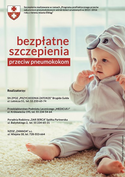 Elbląg, Rodzicu, zaszczep bezpłatnie swoje dziecko Elbląg, Rodzicu, zaszczep bezpłatnie swoje dziecko