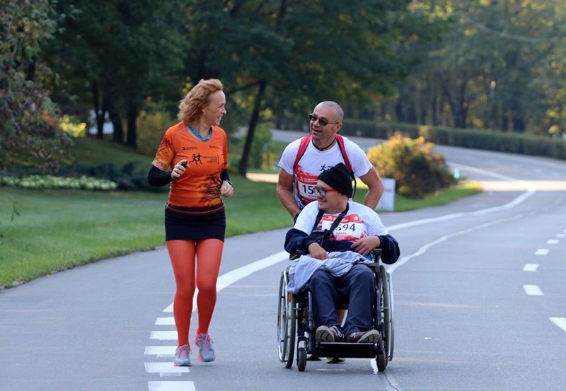 Elbląg, Romek Antonik i Rafał Nowakowski pobiegli swój pierwszy maraton na Śląsku Elbląg, Romek Antonik i Rafał Nowakowski pobiegli swój pierwszy maraton na Śląsku