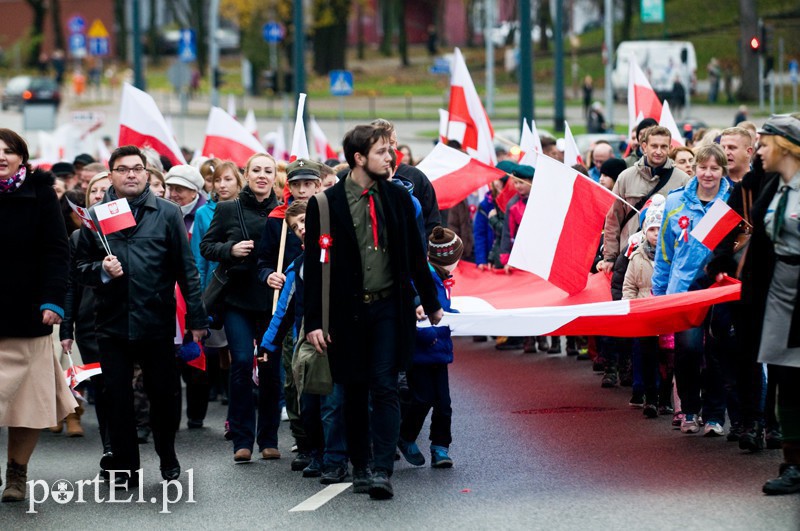 Elbląg, Elbląg będzie świętować niepodległość w barwach biało-czerwonych