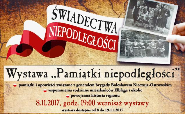 Elbląg, Pamiątki niepodległości w CSE Światowid Elbląg, Pamiątki niepodległości w CSE Światowid