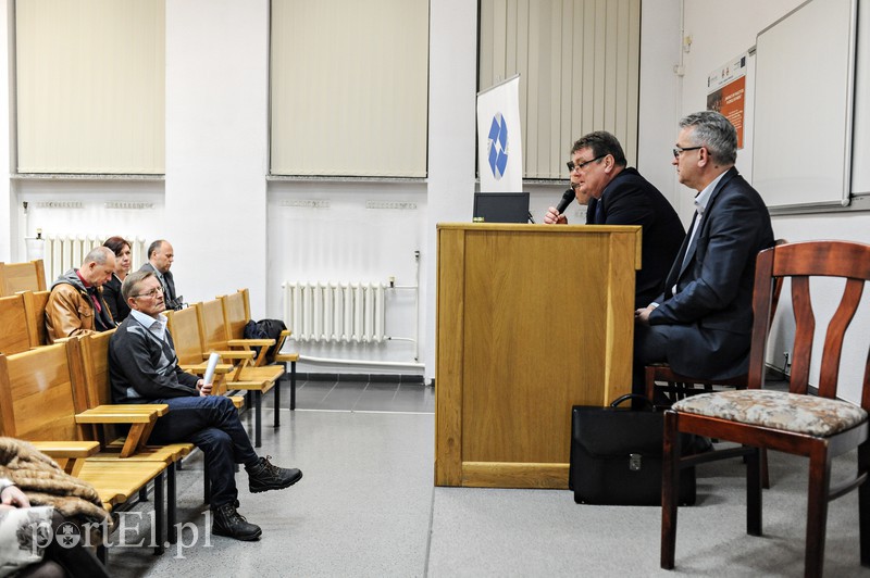 Elbląg, Spotkanie odbyło się w siedzibie PWSZ przy ul. Czerniakowskiej Elbląg, Spotkanie odbyło się w siedzibie PWSZ przy ul. Czerniakowskiej