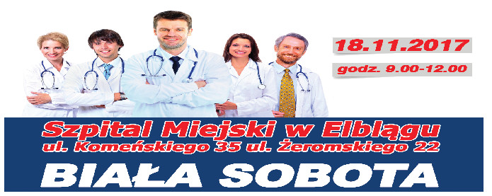 Elbląg, Biała sobota w szpitalu miejskim Elbląg, Biała sobota w szpitalu miejskim