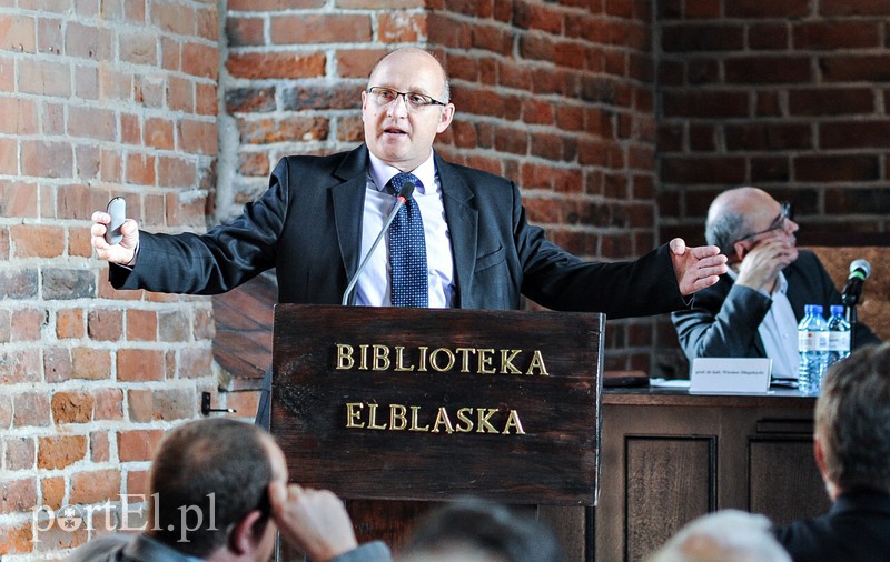 Elbląg, O znaczeniu transportowym Wisły mówił  prof. dr hab. Ryszard Rolbiecki