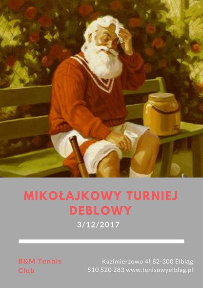 Elbląg, Mikołajkowy turniej deblowy
