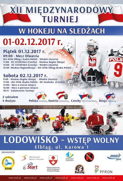 XII Międzynarodowy Turniej hokeja na sledżach już wkrótce