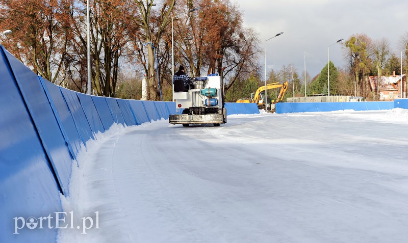 Elbląg, Tor już zmrożony, czas na sportowe emocje Elbląg, Tor już zmrożony, czas na sportowe emocje