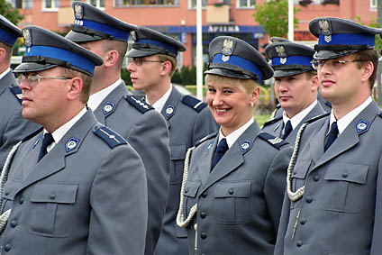Elbląg, Policja świętuje Elbląg, Policja świętuje