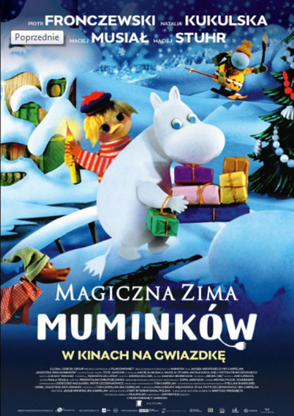 Elbląg, „Magiczna zima Muminków” przedpremierowo w Multikinie