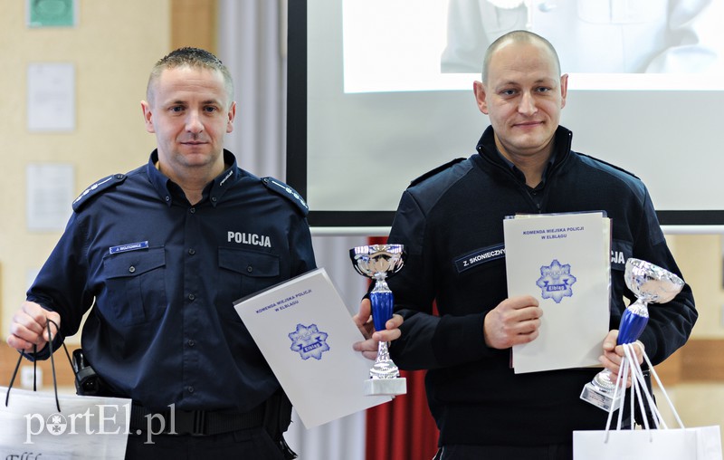 Elbląg, St. asp. Jarosław Wojtowicz i sierż. szt. Zbigniew Skonieczny Elbląg, St. asp. Jarosław Wojtowicz i sierż. szt. Zbigniew Skonieczny