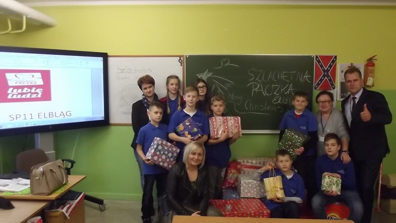 Elbląg, Szlachetny gest uczniów jedenastki Elbląg, Szlachetny gest uczniów jedenastki