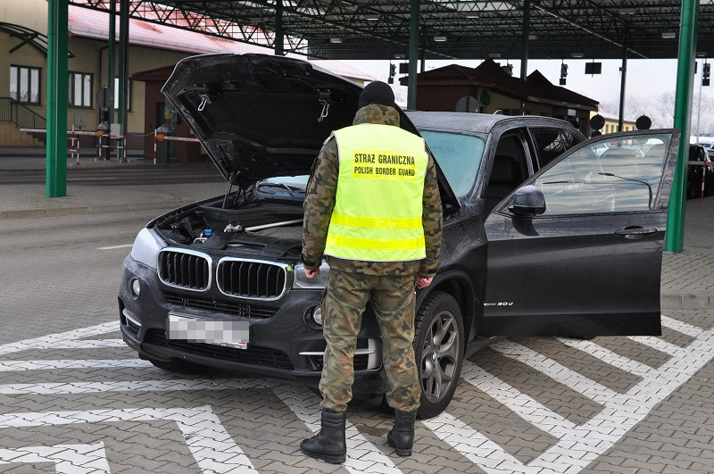 Elbląg, Na granicy zatrzymano kradzione auto