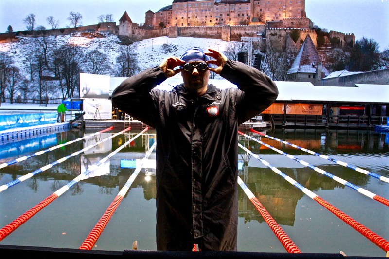 Elbląg, Marcin Trudnowski lodowatej wody się nie boi