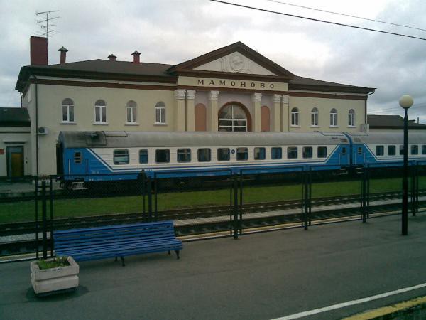 Elbląg, Stacja kolejowa w Mamonowie