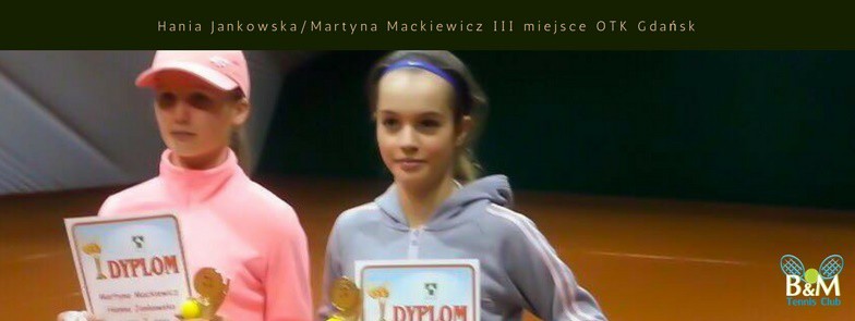 Elbląg, Hania Jankowska i Martyna Mackiewicz zajęły trzecie miejsce w turnieju w Gdańsku Elbląg, Hania Jankowska i Martyna Mackiewicz zajęły trzecie miejsce w turnieju w Gdańsku