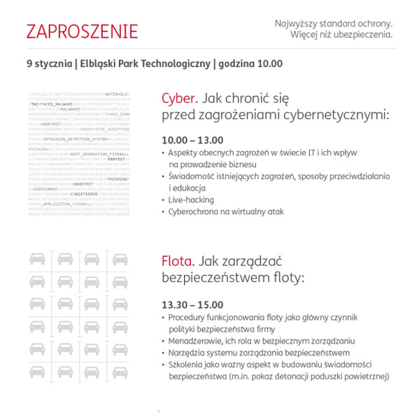 Elbląg, O zagrożeniach cybernetycznych na konferencji